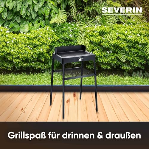Severin Pg 8568 Standing Grill - Electric Grill With Quick Start & Safe Touch