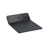 GRUNDIG Wireless Charging Mousepad in black faux leather with 3-in-1 functionality
