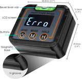 DigitalTools Digital Angle Indicator - Magnetic Base