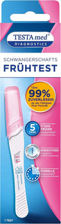 TESTAmed Early Pregnancy Test with clear results and wide test tip