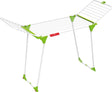 Vileda Laundry Dryer King Green with wheels and space-saving design