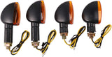 Eighosee Universal Motorcycle Turn Signal Lights - 12V Yellow LED