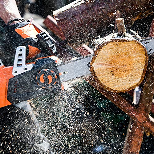 Yard Force Ls C35 40V Cordless Chainsaw With Oregon 35Cm Chain Guide - Tool-Free Chain Adjustment