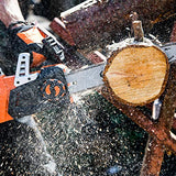 Yard Force Ls C35 40V Cordless Chainsaw With Oregon 35Cm Chain Guide - Tool-Free Chain Adjustment