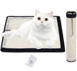 WXOIEOD Cat Scratcher Mat made of natural sisal, perfect for scratching and play.