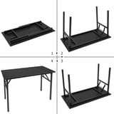 WorkSpace Solutions Folding Computer Desk - 47 inch size