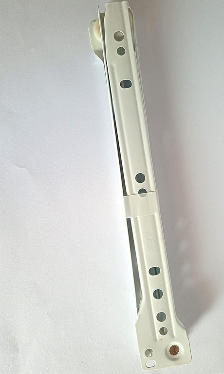 Generic Hardware 20-Inch Drawer Channel Slide Kit - Off-White Metal