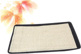 Abaodam Large Sisal Cat Scratch Mat - 2-pack for furniture protection