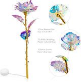 OSALADI Colorful Luminous LED Rose - Multi-color