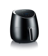 Severin XXL Hot Air Fryer in black with LCD touch screen and large capacity