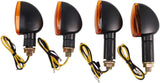 Eighosee Universal Motorcycle Turn Signal Lights - 12V Yellow LED
