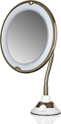 GNTM LED Cosmetic Mirror - 5x magnification, tabletop