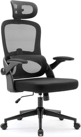 SIHOO M102C Ergonomic Office Chair - Black High Back with 3D Armrests and Lumbar Support