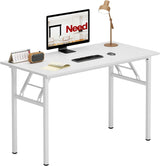 AC5DW Modern Folding Computer Desk - White