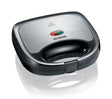 Severin Sandwich Maker SA2969 in black and brushed stainless steel with non-stick plates