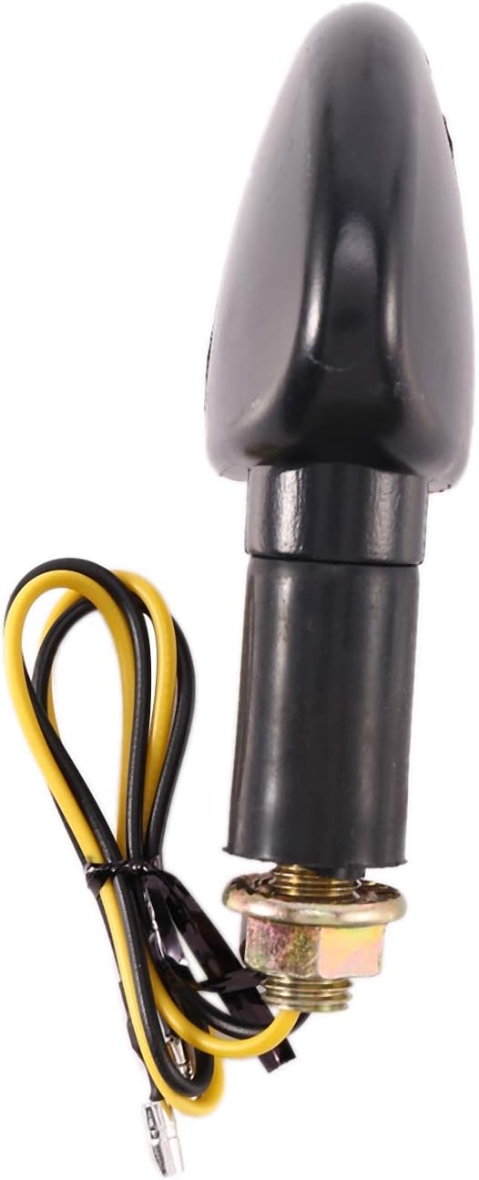 Eighosee Universal Motorcycle Turn Signal Lights - 12V Yellow LED