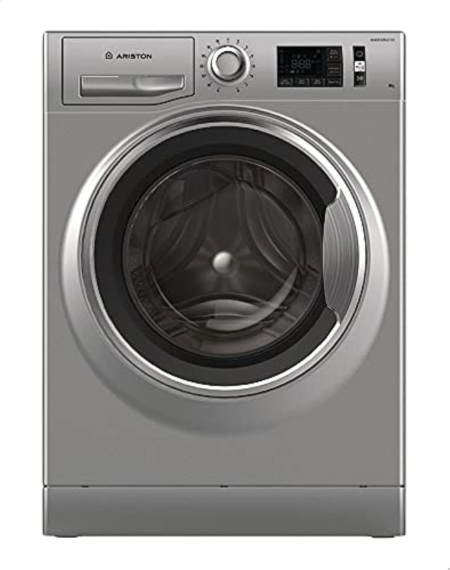 Ariston Nlm11 946 Sc A Ex Freestanding Front Loading Washing Machine in Silver