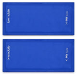 kwmobile Cold Compress Gel Packs - 2 reusable gel ice packs for hot and cold therapy
