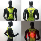 Unbranded LED Reflective Safety Vest - High Visibility