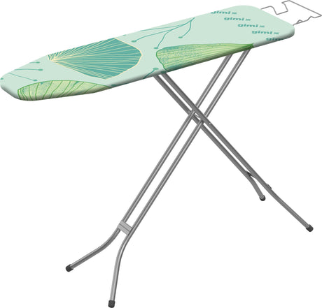 Gimi Jean Ironing Board in white with a steel frame, dimensions 133.5 x 33 x 90 cm