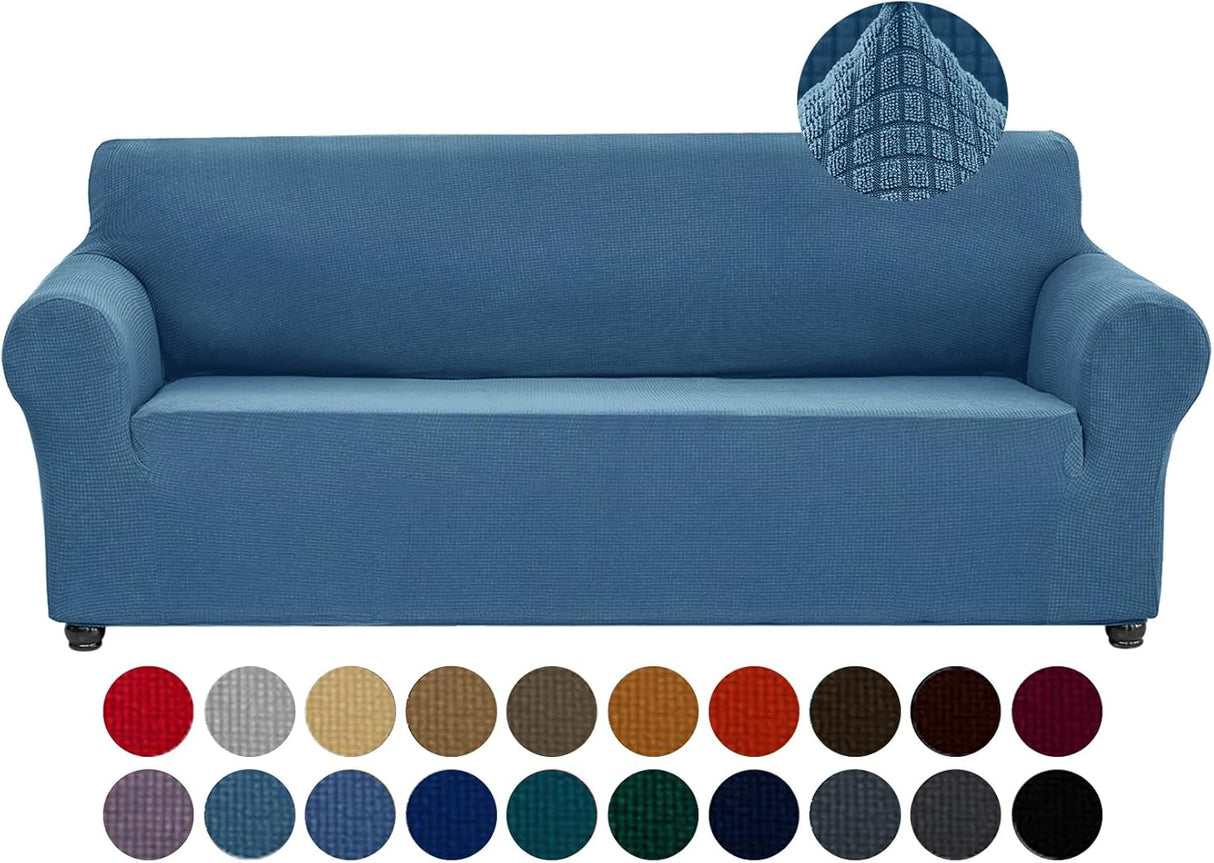 Joccun Stretch Spandex Jacquard Sofa Cover - 3-Cushion