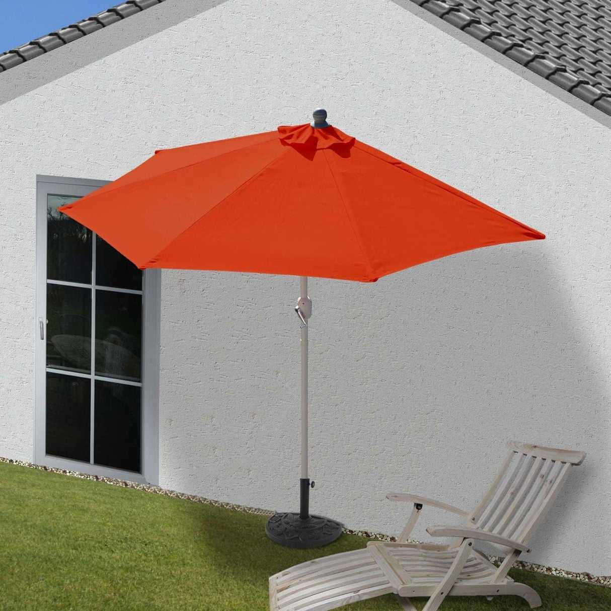 MCW Parla Parasol Replacement Cover 270cm, Terracotta