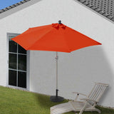 MCW Parla Parasol Replacement Cover 270cm, Terracotta