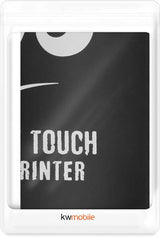 Kwmobile Printer Dust Cover for Brother HL-L2310D Series - White Black 'Don't Touch My Printer' Design