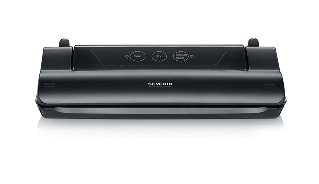Severin FS 3610 Vacuum Sealer in black with vacuum bags