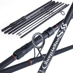 Sougayilang Carbon Fiber Fishing Rod - Lightweight Travel Rod