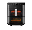 Midea Smart Air Fryer with digital touch control and see-through window