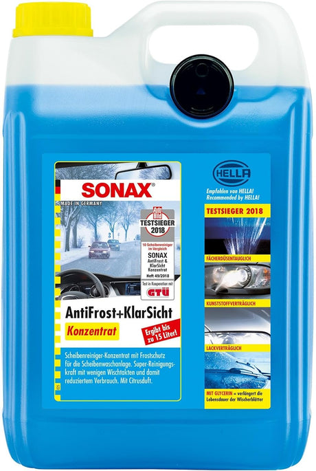 SONAX 332505 Antifreeze Clear View Concentrate - 5 Liters