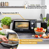 TZS First Austria 10L 800W Mini Oven with 230°C Temp Control