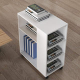 Soges Mobile Printer Stand File Cabinet - White