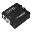 kwmobile Analog Digital Audio Converter with RCA and Toslink connections