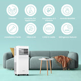 COMFEE' Breezy Cool 2.6 Mobile Air Conditioner - 9000 BTU/h, Smart Control