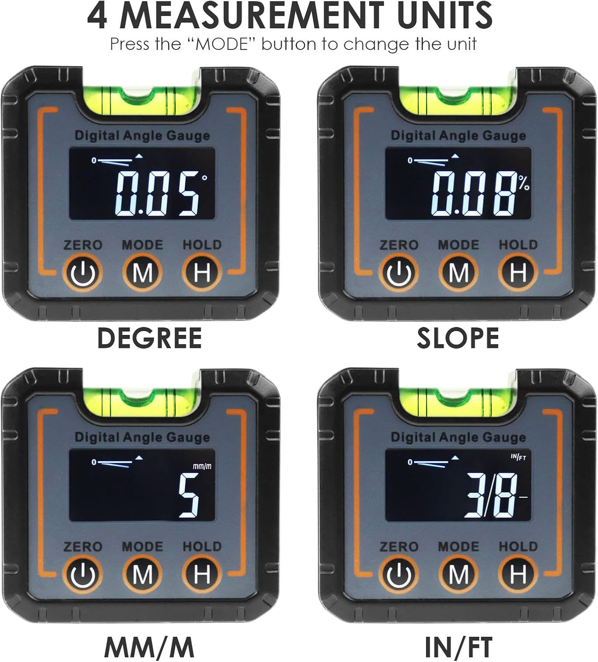 DigitalTools Digital Angle Indicator - Magnetic Base