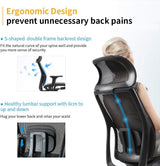 Umi Ergonomic Office Desk Chair - Adjustable Lumbar Support and 3D Arms