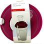 Ernesto Salad Food Pot - Built-in Fork & Dressing Container, 21cm x 11cm