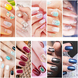 MELLIEX Natural Acrylic French False Nail Tips - 500 Pieces