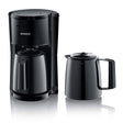 SEVERIN KA 9307 Filter Coffee Machine in black with two thermal jugs