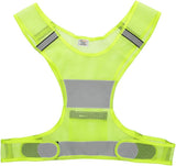 kwmobile 3-in-1 Reflective Safety Vest Set - High-Visibility Yellow