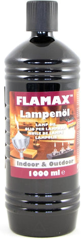 Flamax Transparent Lamp Oil - Odorless and Smokeless Fuel