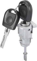 X AUTOHAUX Door Lock Cylinder - Left Side Metal