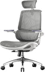 SIHOO M59AS Ergonomic Office Chair - Grey with 3D Flip-up Armrests