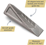 Kings County Tools Hand-Forged Aluminum Wood Splitting Wedge 1.75 lb