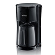 SEVERIN KA 9306 Filter Coffee Maker in black with thermal jug and water level indicator