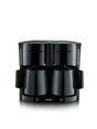 Severin KA 9315 Duo Filter Coffee Maker with two thermojugs in black