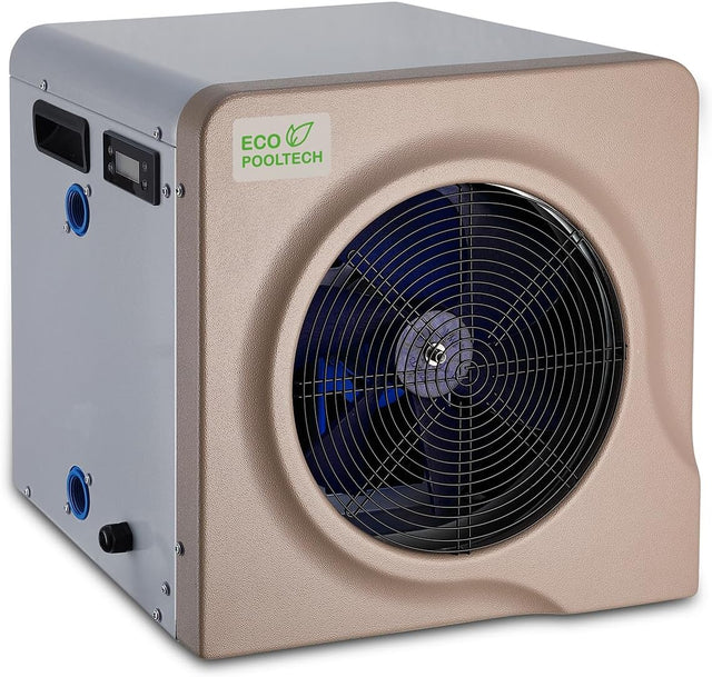 ECOPOOLTECH EE35 Mini Pool Heater Heat Pump - 3.9 kW for Above Ground Pools