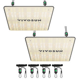 VIVOSUN VS1000 LED Grow Light with full spectrum diodes and dimmable feature for indoor plants.